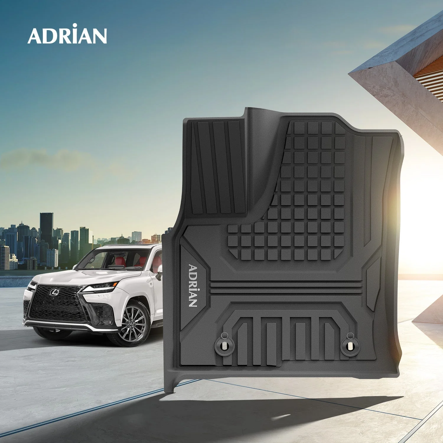 أدريان برو - دعاسات أمامية لكزس LX600 لسنوات 2022-2026 - Image 4