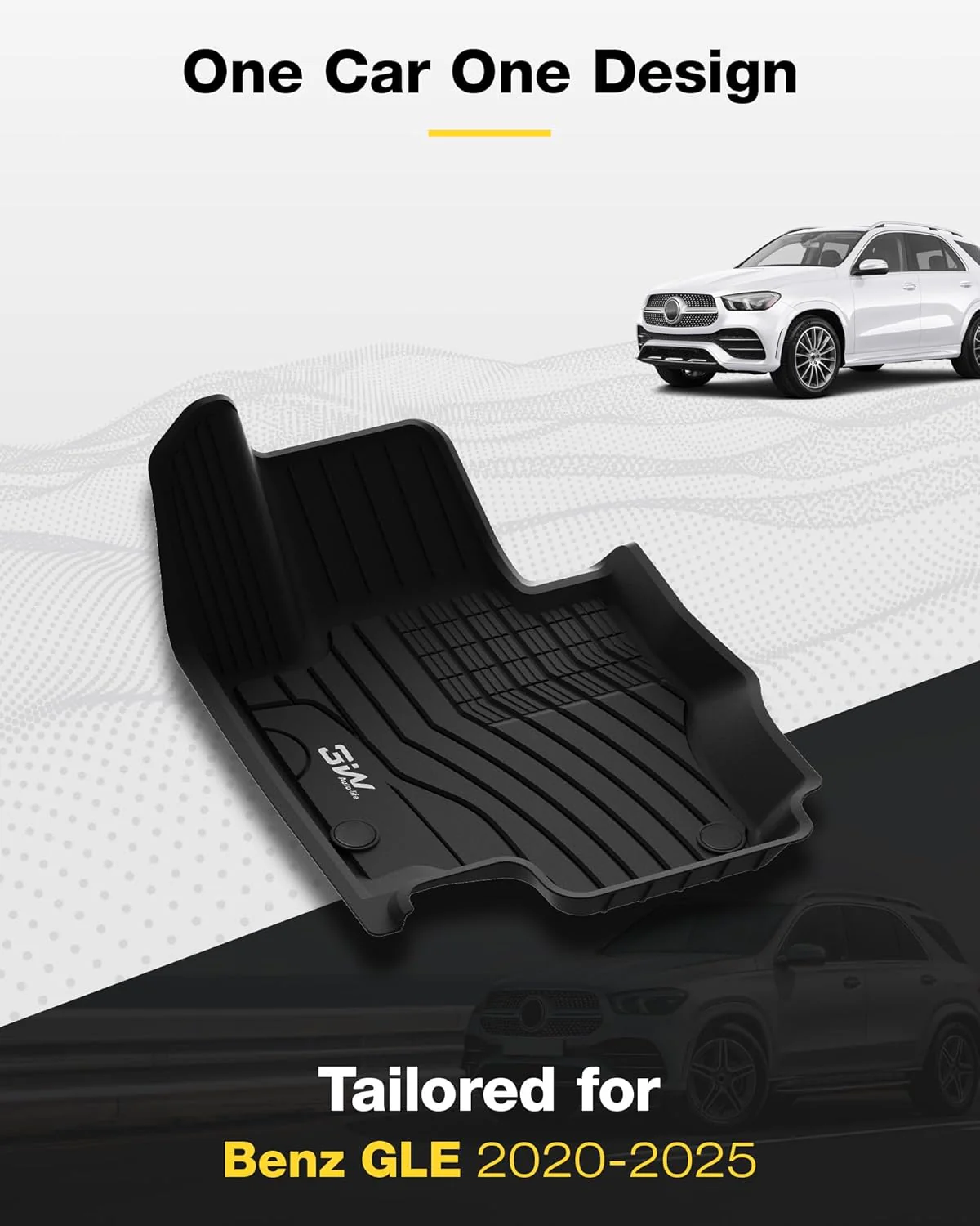 أدريان برو - دعاسات أمامية مرسيدس بنز GLE Coupe لسنوات 2020-2026 - Image 4