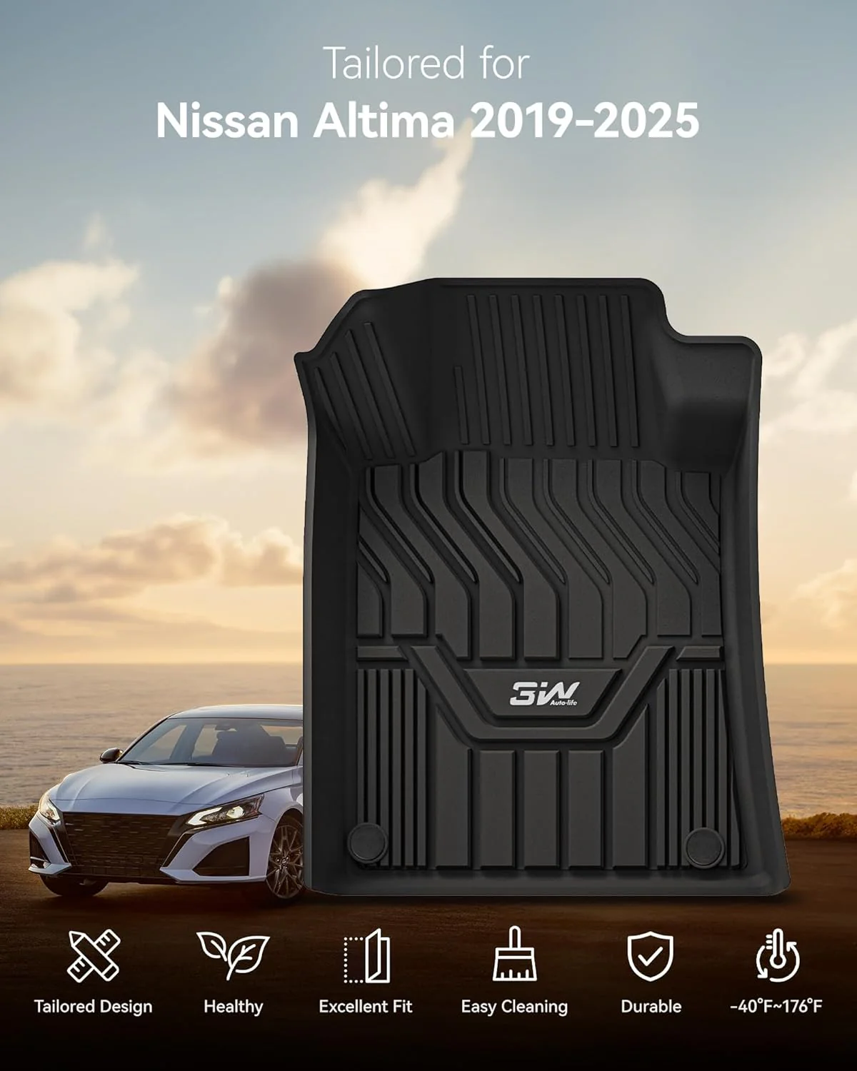 أدريان برو - دعاسات أمامية نيسان ألتيما لسنوات 2019-2026 - Image 3